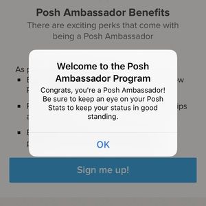 posh ambassador!